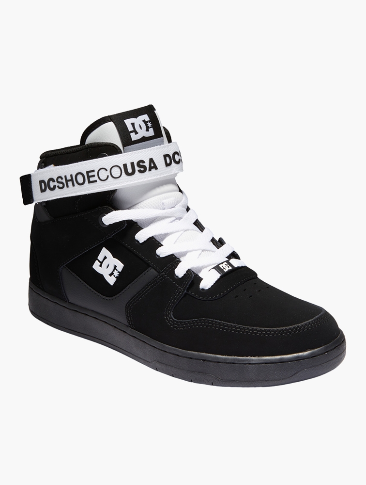 MyRunway Shop DC Shoes Black White Pensford High Top Sneakers